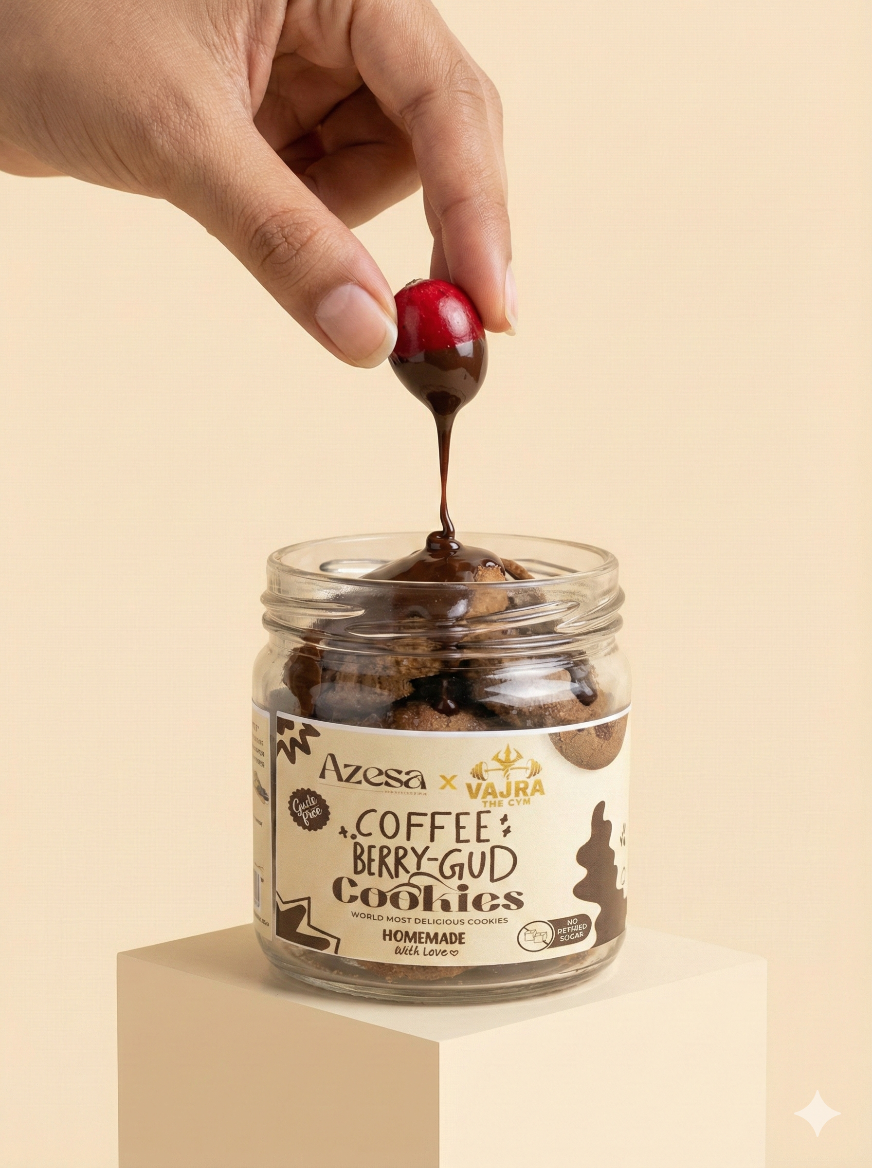 COFFEE BERRY GUD  COOKIES