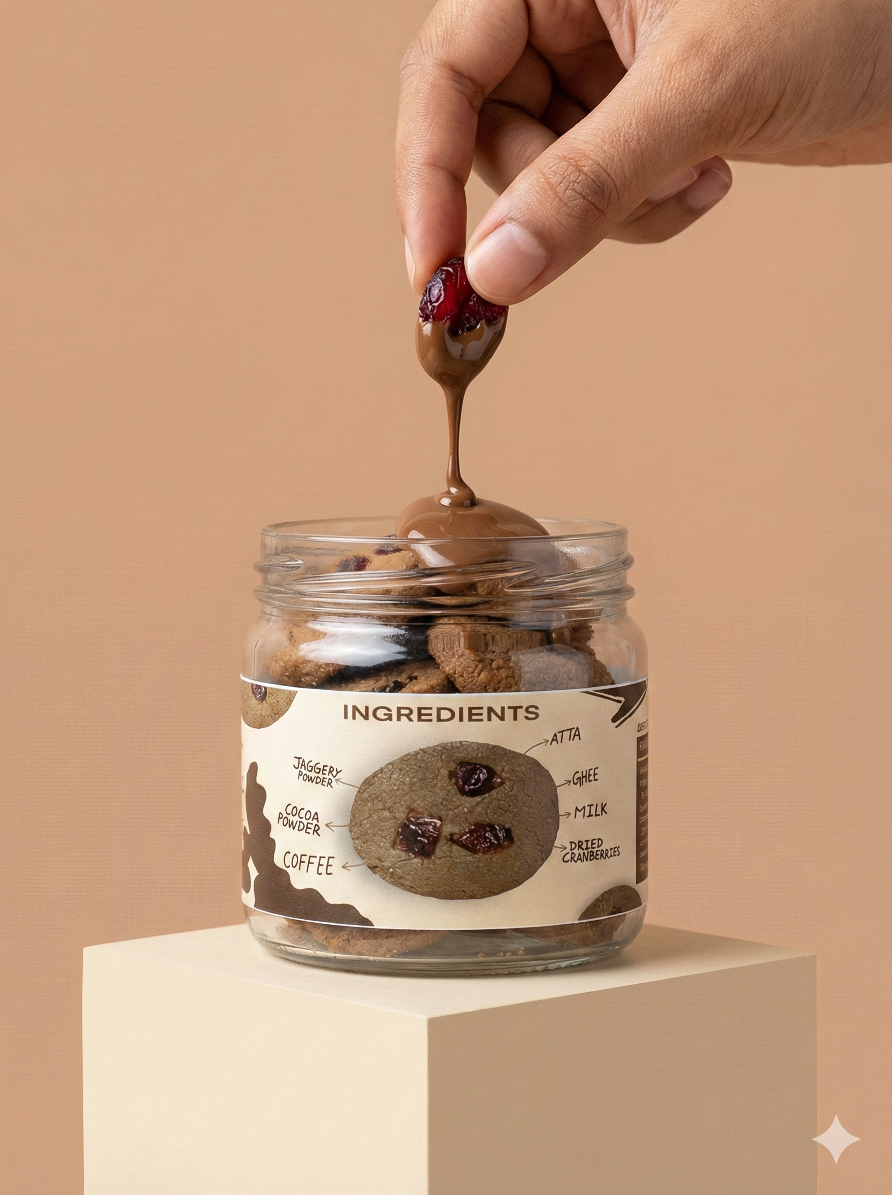 COFFEE BERRY GUD  COOKIES