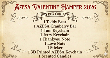 AZESA VALENTINE HAMPER 2026